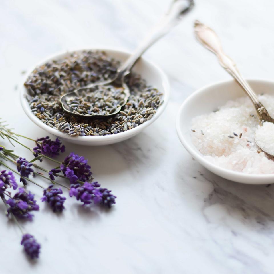 Frangipani & orange blossom himalyan bath salts