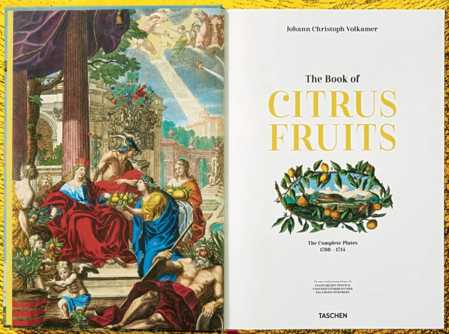 Taschen Book limited edition volkamer, citrus fruits