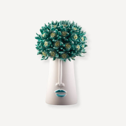 L'iris medium bocca verde