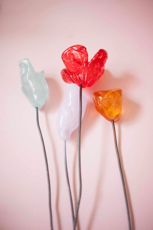 Waste flower decorative flowers by andrea bertinotti