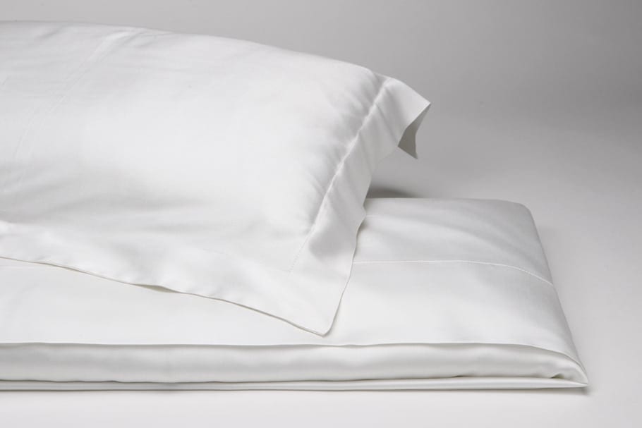 Duvet Cover Set White Katia