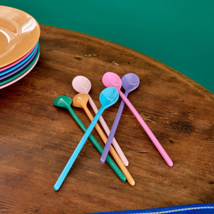 Latte Spoon - Multicolor - La Joie de Vivre - 6-pack