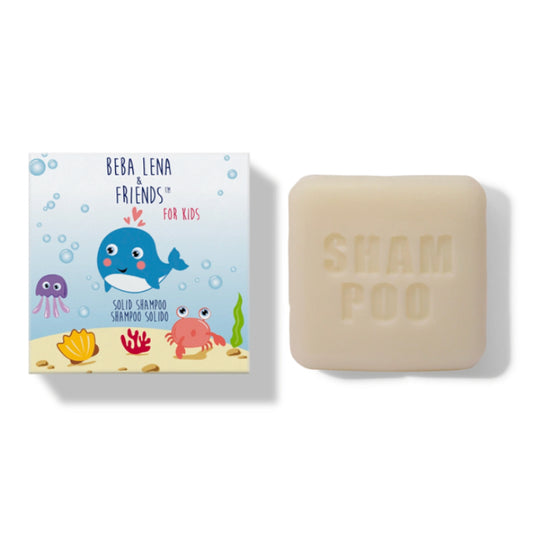 Solid shampoo for kids
