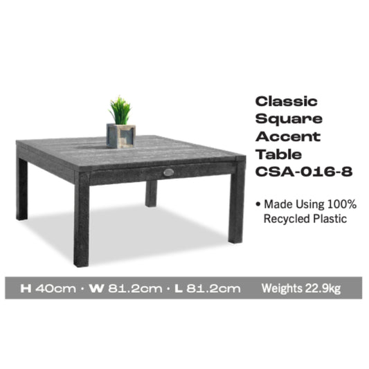 Classic Square Accent Table