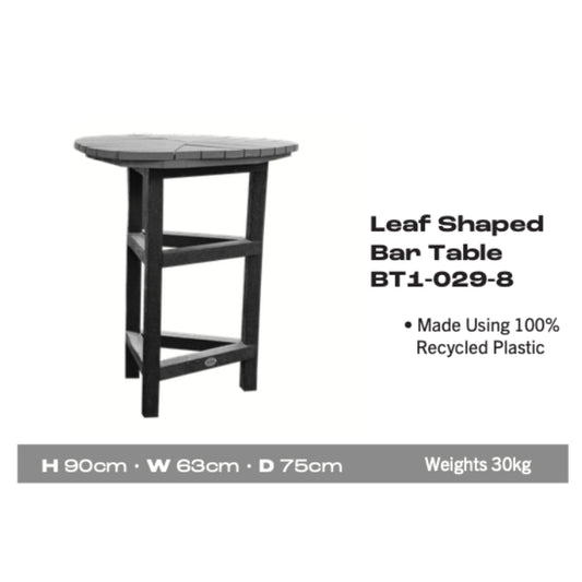 Leaf Shaped Bar Table