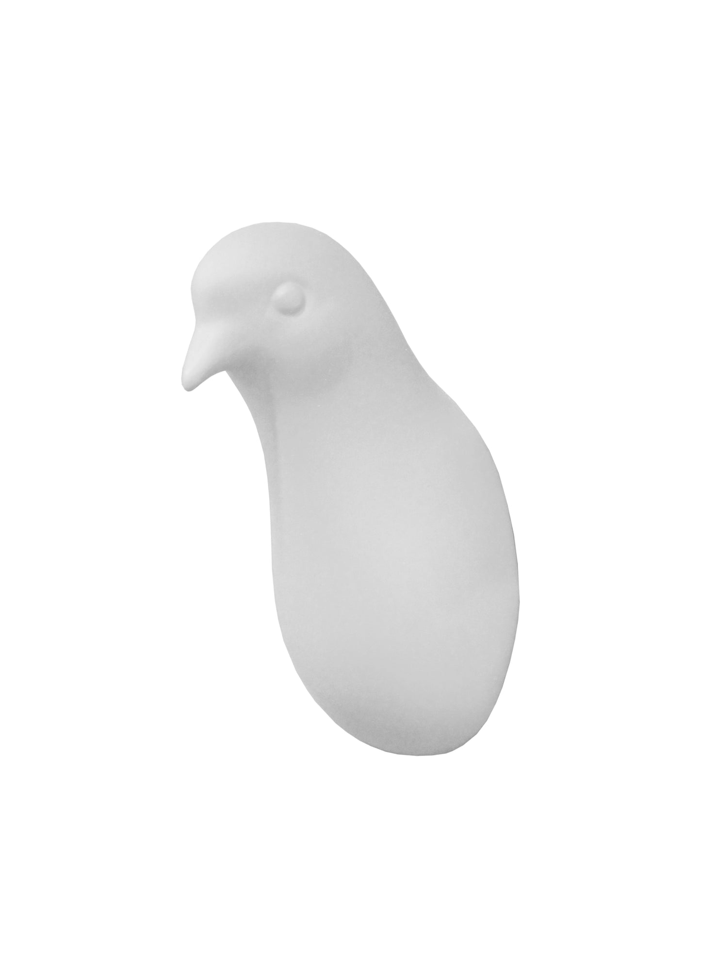 Pigeon head coat hanger by claudio bitetti