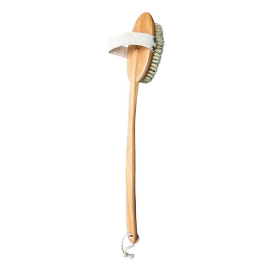 Long handle bath brush
