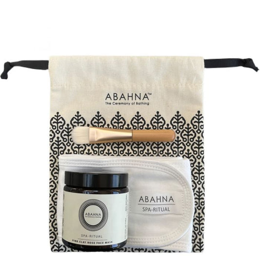 Essential rose face mask set